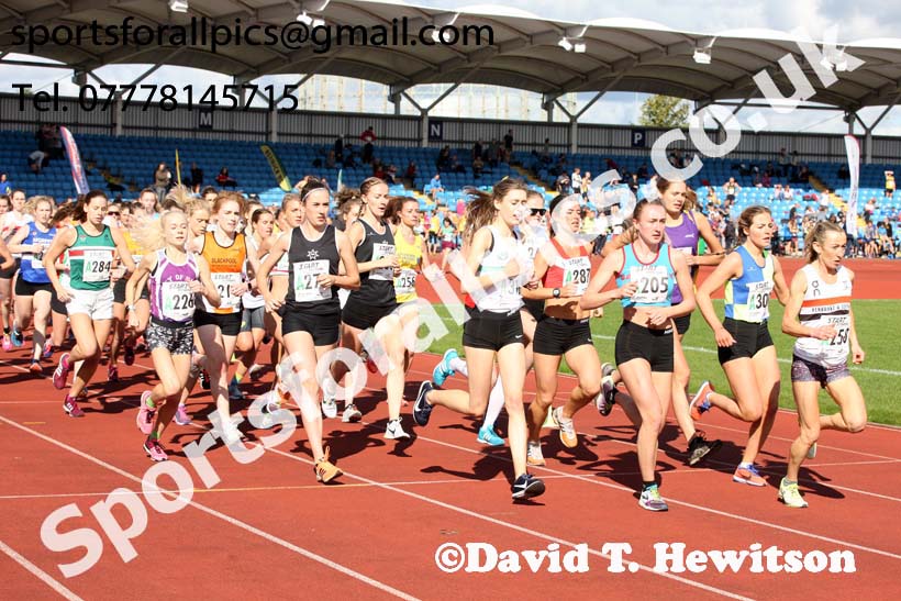 Senior womens Northern 4 Stage Road Relay, SportsCity, Manchester. Photo: David T. Hewitson/Sports for All Pics